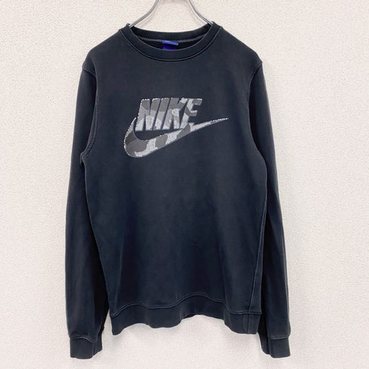 NIKE　ナイキ　スウェット/トレーナー　迷彩　黒　ブラック　Sサイズ