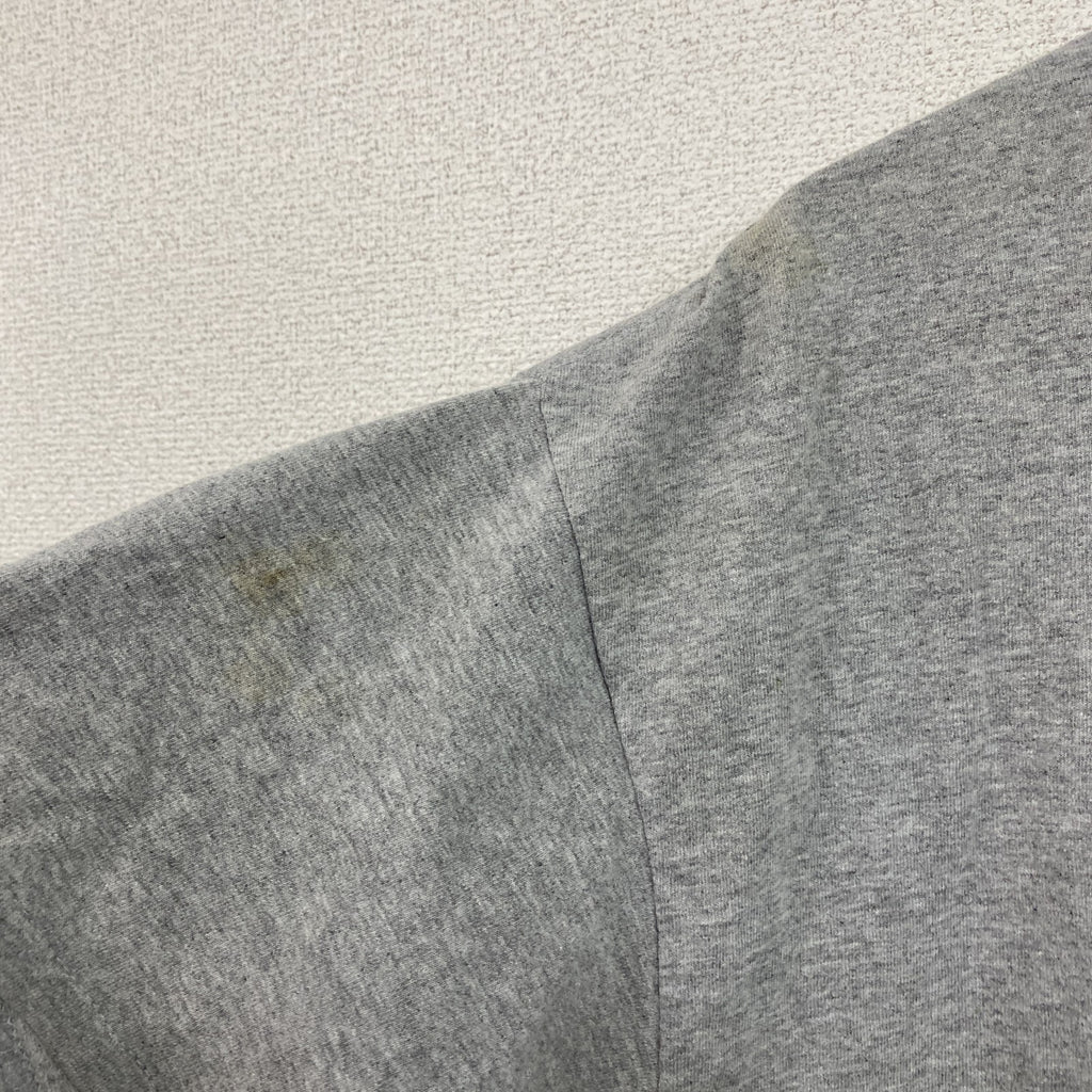 GILDAN　ギルダン　半袖プリントTシャツ　灰色　グレー　XLサイズ カットソー メンズ コットン 古着