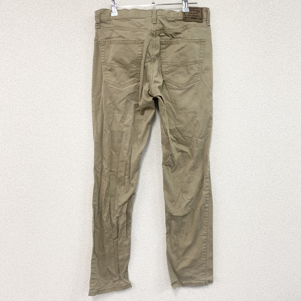 Levi’s　リーバイス　チノパンツ　ジップフライ　ベージュ　W32サイズ メンズ コットン 古着