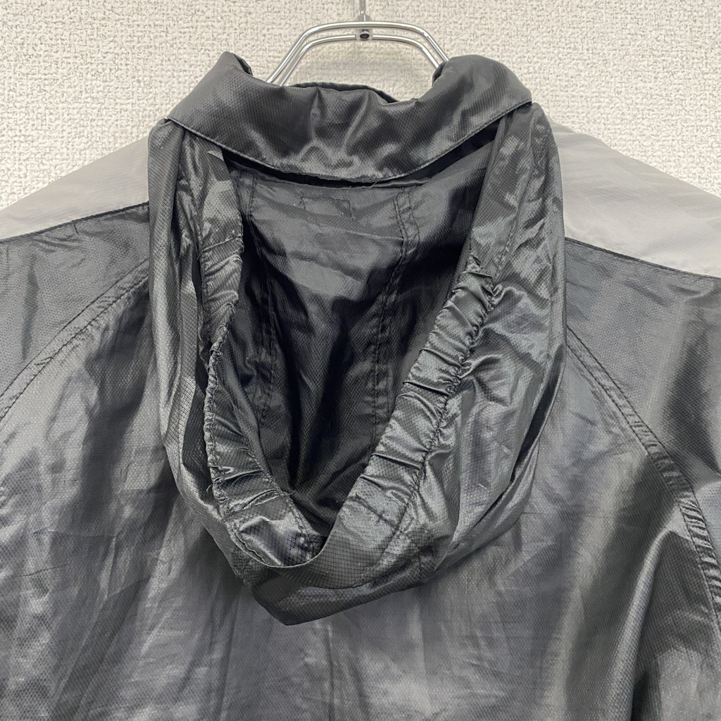 NIKE　ナイキ　トラックジャケット/ジャージパーカー　スウッシュ　黒　ブラック　Lサイズ　古着