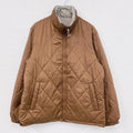 UNIQLO　ユニクロ　Air Tech Jacket　キルティングジャケット　リバーシブル　ブラウン　グレー　灰色　XLサイズ　古着