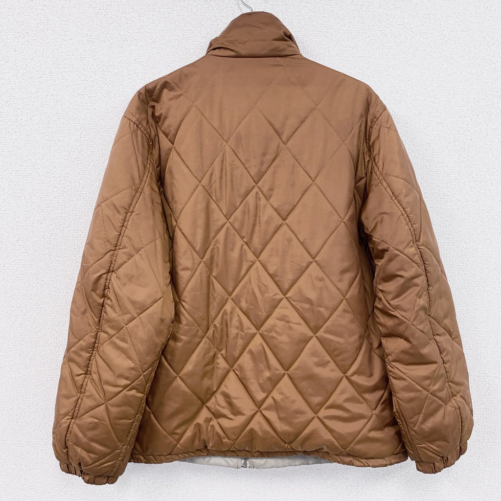 UNIQLO　ユニクロ　Air Tech Jacket　キルティングジャケット　リバーシブル　ブラウン　グレー　灰色　XLサイズ　古着