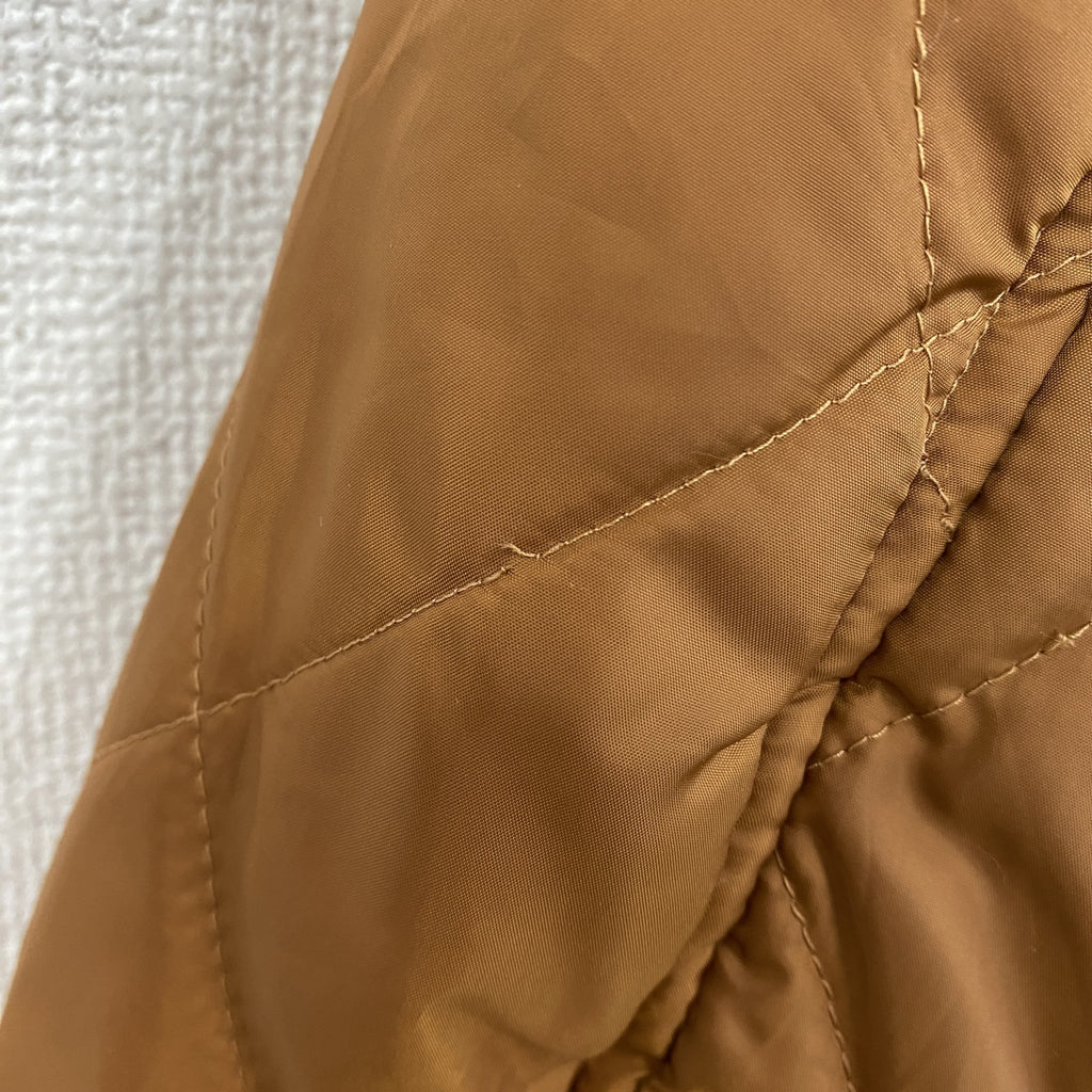 UNIQLO　ユニクロ　Air Tech Jacket　キルティングジャケット　リバーシブル　ブラウン　グレー　灰色　XLサイズ　古着