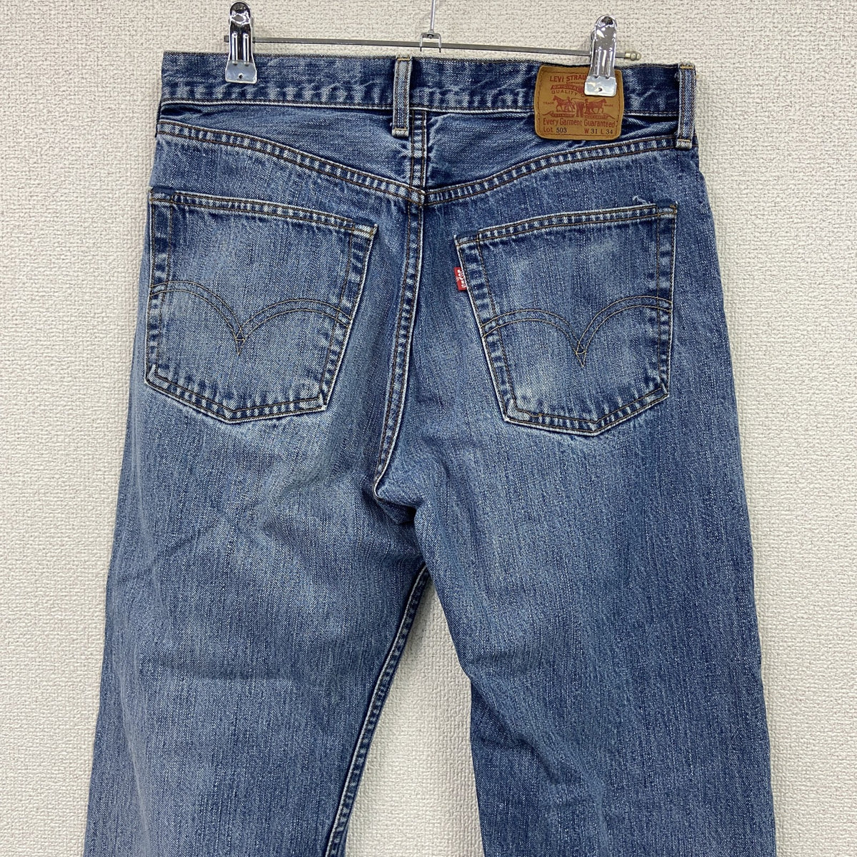Levi's　リーバイス　503　デニムパンツ/ジーンズ　ジップフライ　インディゴ　W31サイズ　古着