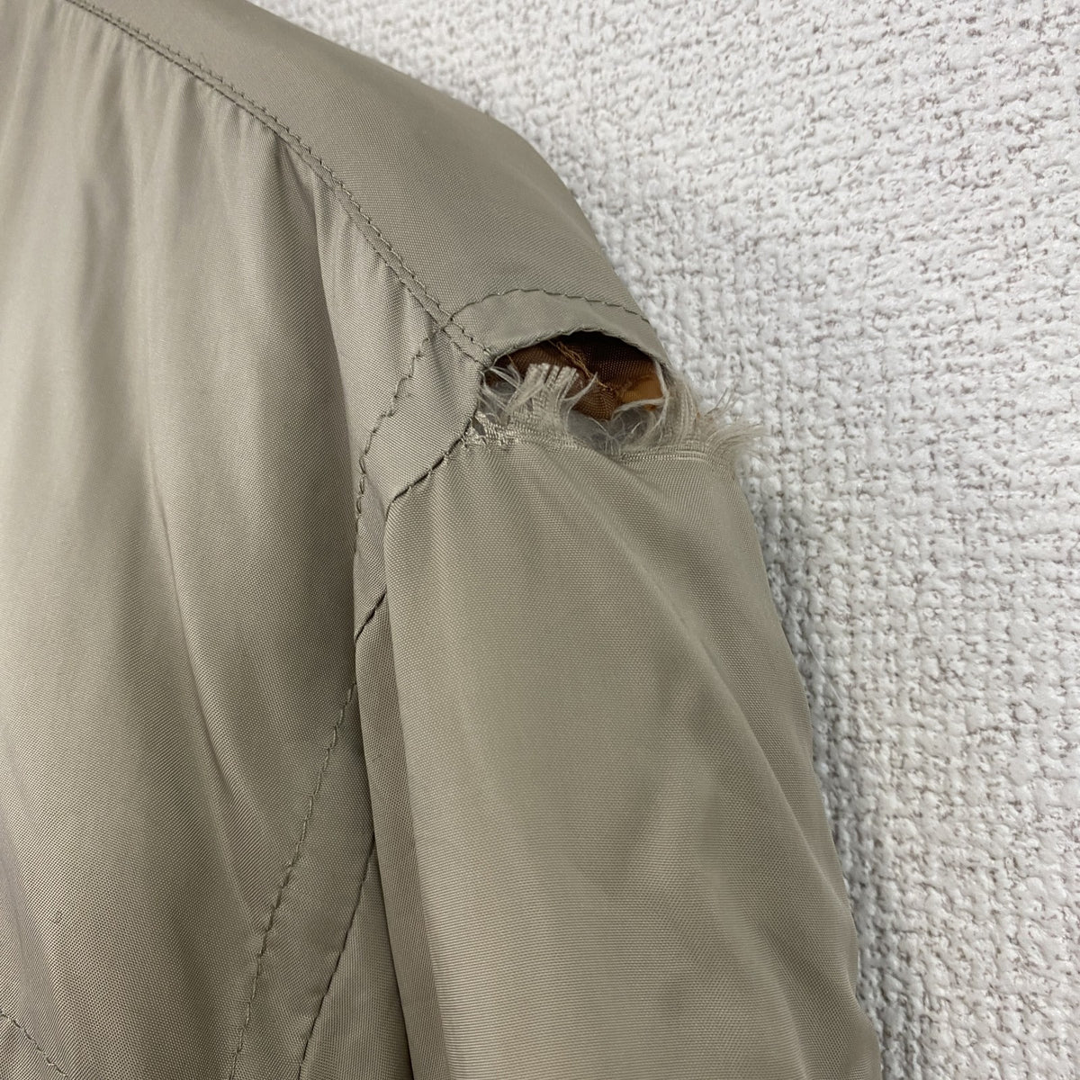 UNIQLO　ユニクロ　Air Tech Jacket　キルティングジャケット　リバーシブル　ブラウン　グレー　灰色　XLサイズ　古着