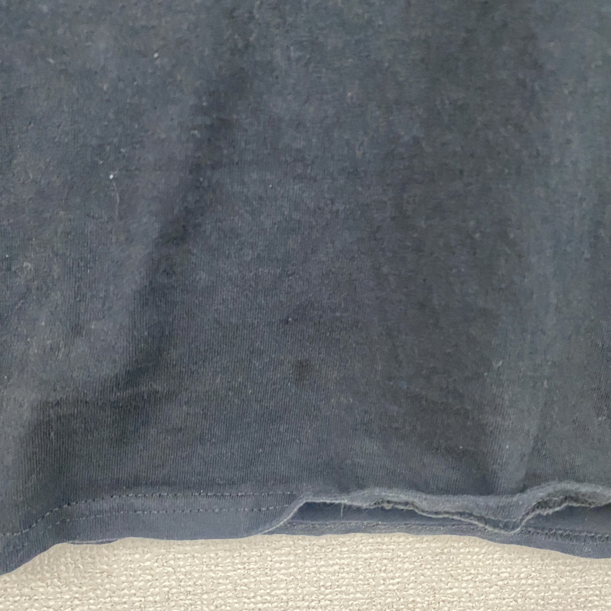 PORT&COMPANY　半袖プリント企業Tシャツ　MIAT College of Technology　黒　ブラック　Sサイズ　古着