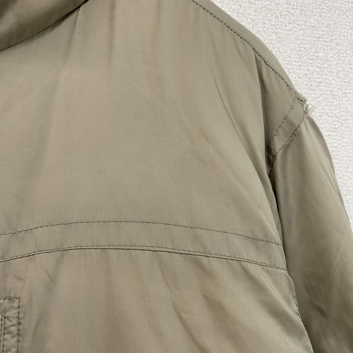 UNIQLO　ユニクロ　Air Tech Jacket　キルティングジャケット　リバーシブル　ブラウン　グレー　灰色　XLサイズ　古着