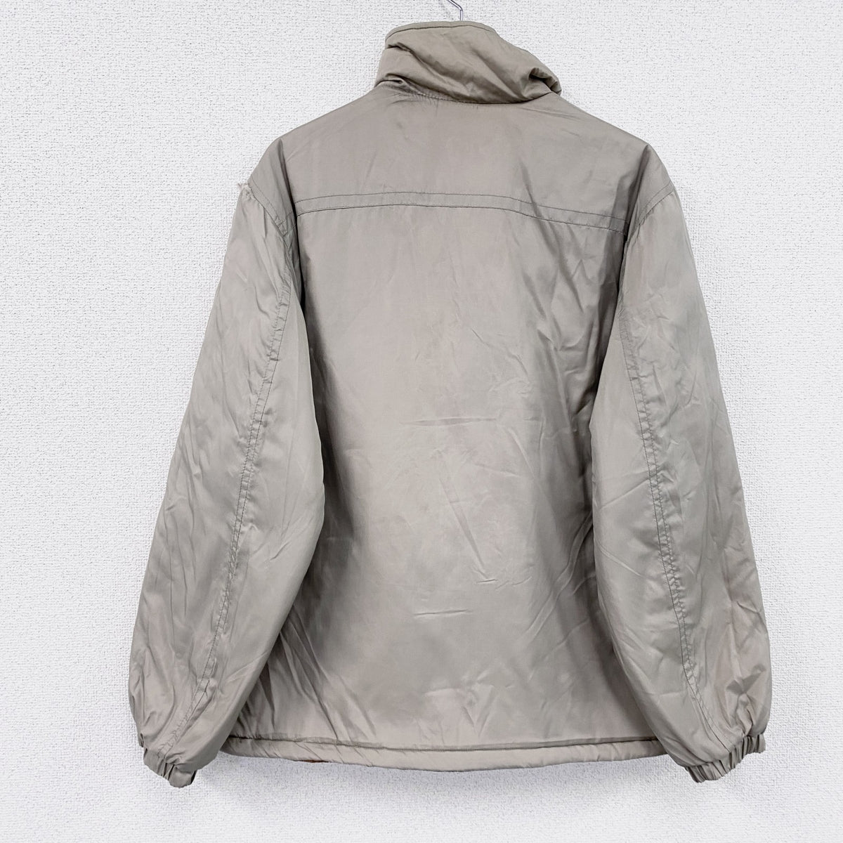 UNIQLO　ユニクロ　Air Tech Jacket　キルティングジャケット　リバーシブル　ブラウン　グレー　灰色　XLサイズ　古着