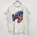 The Rolling Stones　ローリングストーンズ　半袖プリントTシャツ　白　ホワイト　22サイズ　古着