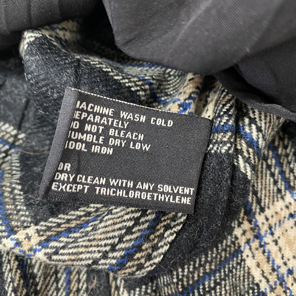 LONDON FOG　ロンドンフォグ　ダブルトレンチコート　カフストラップ　黒　ブラック　Sサイズ　古着