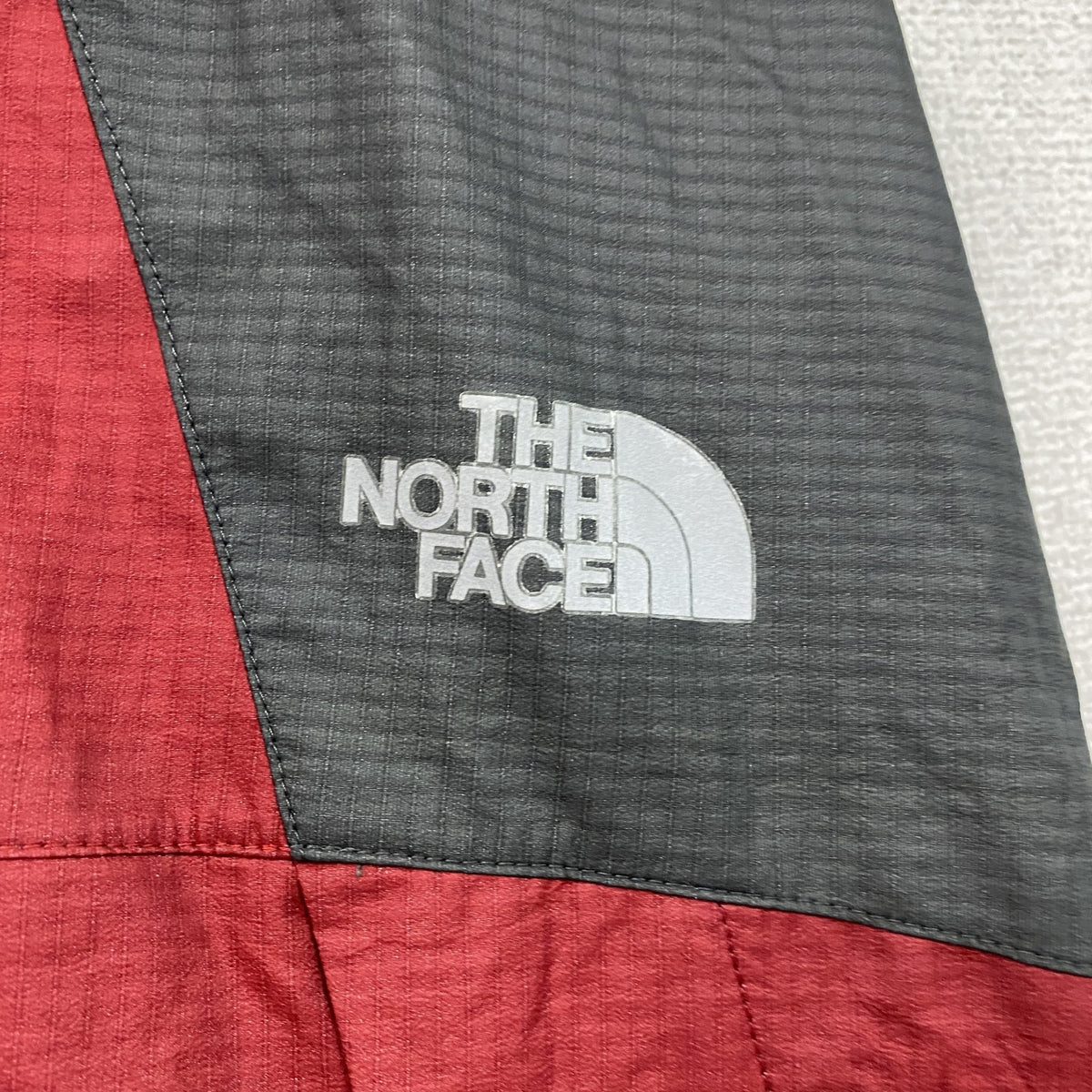 THE NORTH FACE　ザ・ノースフェイス　レインテックスジャケット　ナイロンジャケット　アウトドア　赤　レッド　Lサイズ　