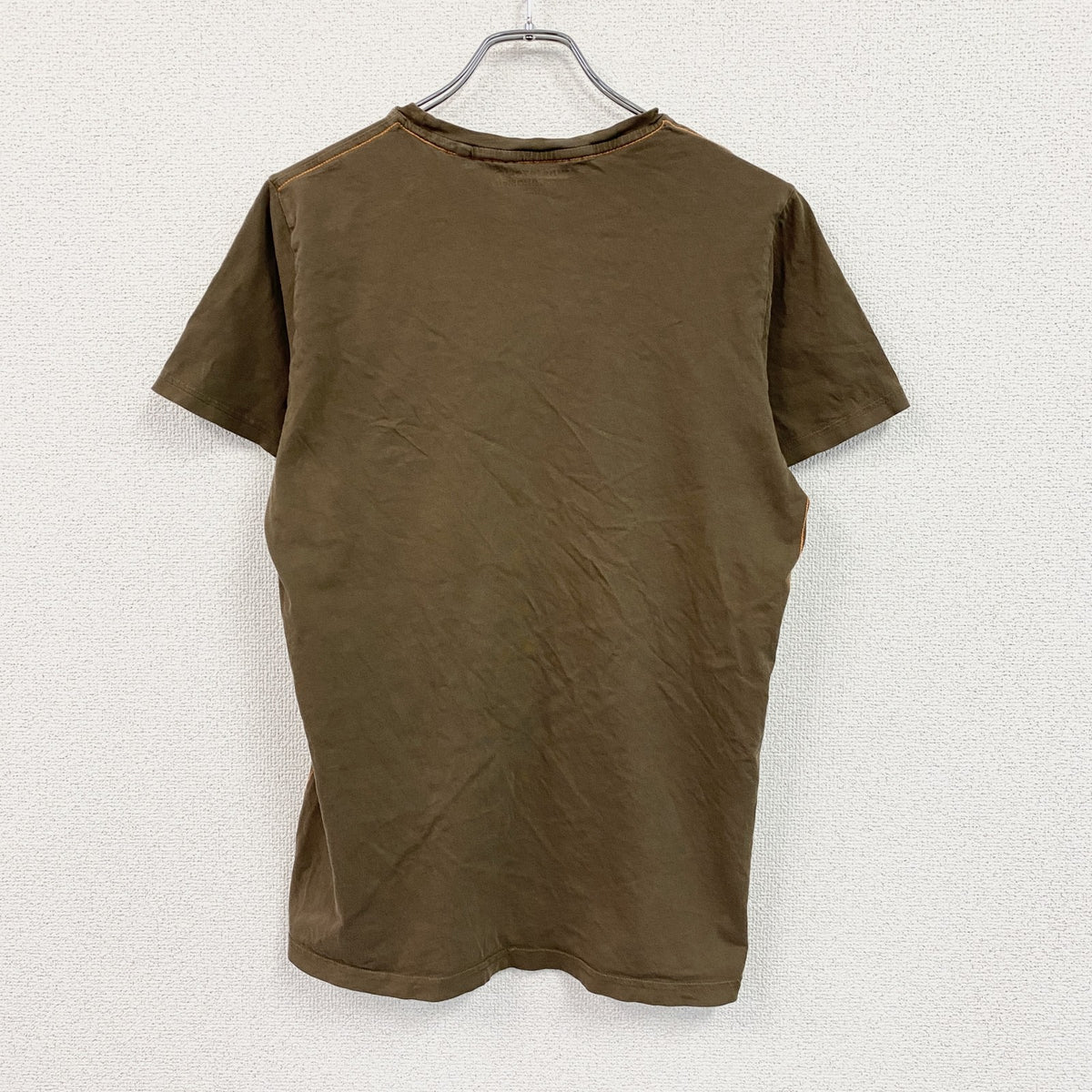 Whatever It Takes.org　半袖プリントTシャツ　お月見　ウサギ　月　茶色　ブラウン　Mサイズ　古着