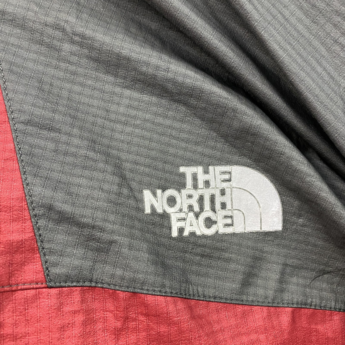 THE NORTH FACE　ザ・ノースフェイス　レインテックスジャケット　ナイロンジャケット　アウトドア　赤　レッド　Lサイズ　