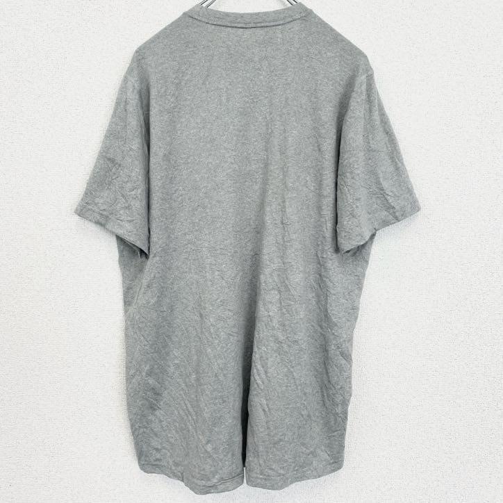 adidas　アディダス　半袖プリントTシャツ　Belle Tire AAA Detroit　グレー　灰色　Lサイズ　古着
