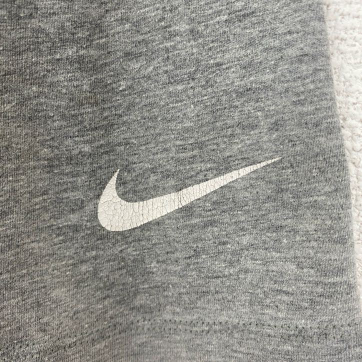 古着　used　NIKE　ナイキ　半袖プリントTシャツ　NFL　シアトル・シーホークス　スウッシュロゴ　グレー　Lサイズ