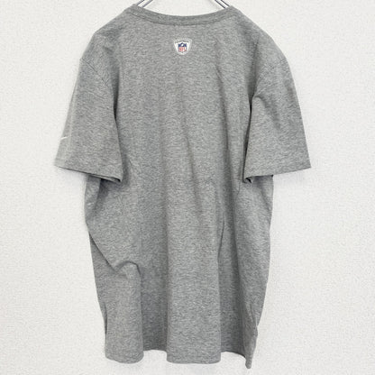 古着　used　NIKE　ナイキ　半袖プリントTシャツ　NFL　シアトル・シーホークス　スウッシュロゴ　グレー　Lサイズ