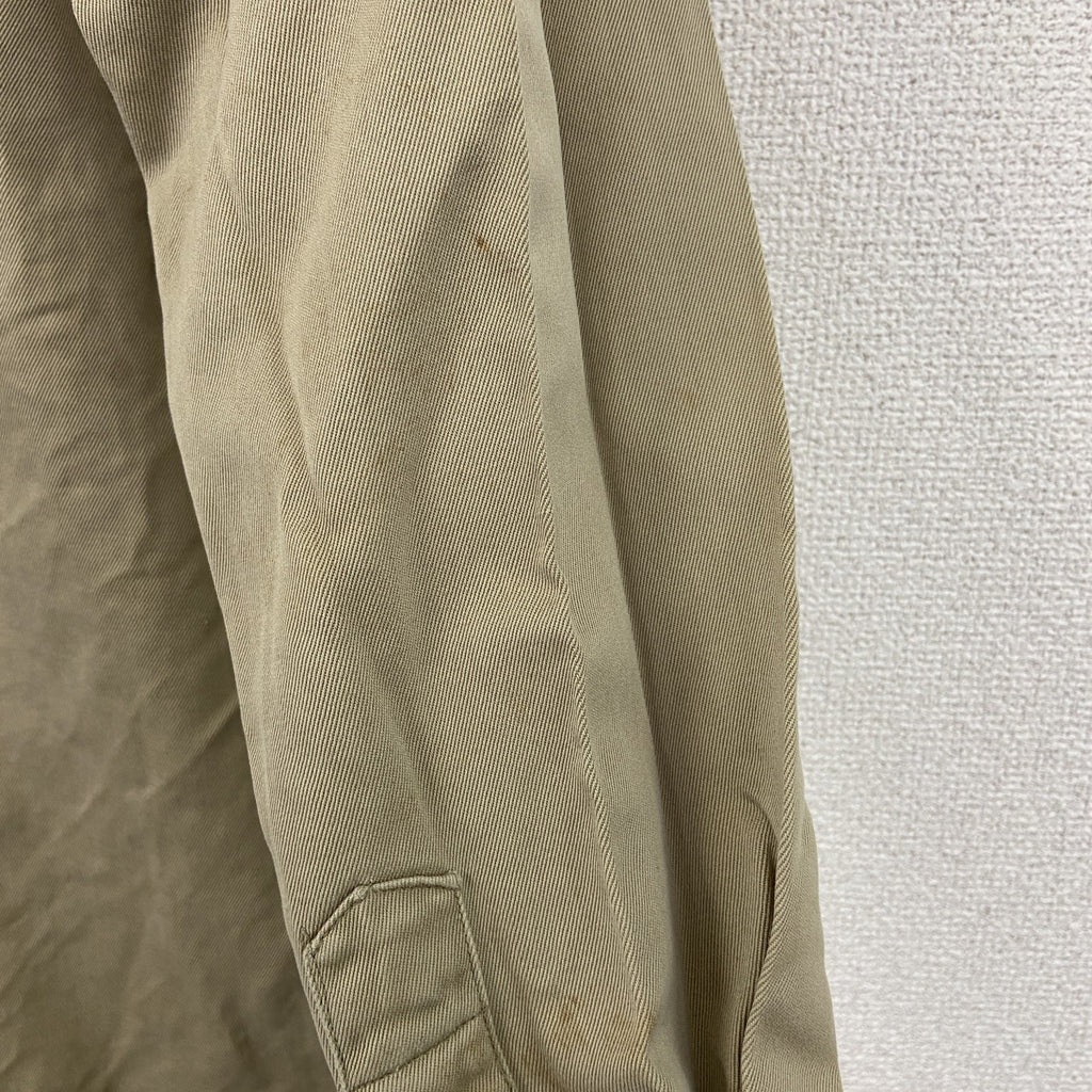 50s～　U.S.ARMY　米軍　UTILITYシャツ　ミリタリーシャツ　長袖シャツジャケット　2ポケット　ベージュ　　古着