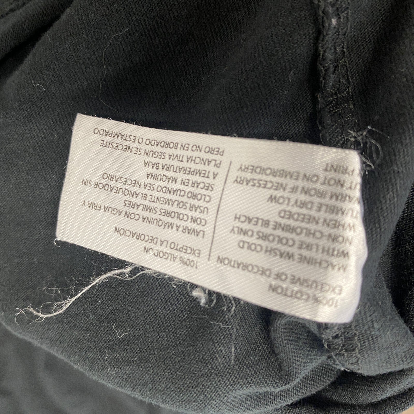 U.S.POLO ASSN　半袖プリントTシャツ　刺繍ロゴ　ワンポイント　黒　ブラック　Sサイズ　古着