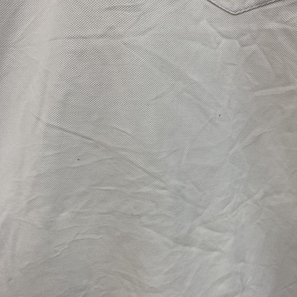 BURBERRY LONDON　バーバリー　半袖ポロシャツ　ノバチェック　白　ホワイト　Mサイズ　古着