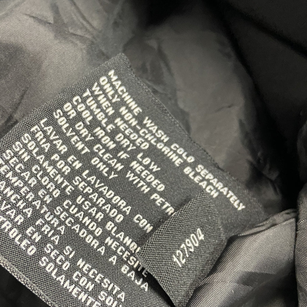 LONDON FOG　ロンドンフォグ　トレンチコート　フーディー　チェック柄　黒　ブラック　Lサイズ　古着