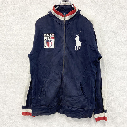 Polo by Ralph Lauren　ラルフローレン　スウェットフルジップパーカー　ネイビー　XLサイズ