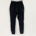 Champion　チャンピオン　リバースウィーブ　スウェットパンツ　イージーパンツ　ヘビーウエイト　ワンポイント刺繍ロゴ　現行　黒　ブラック　Sサイズ スウェットボトム トレーナー スウェットトップス 古着