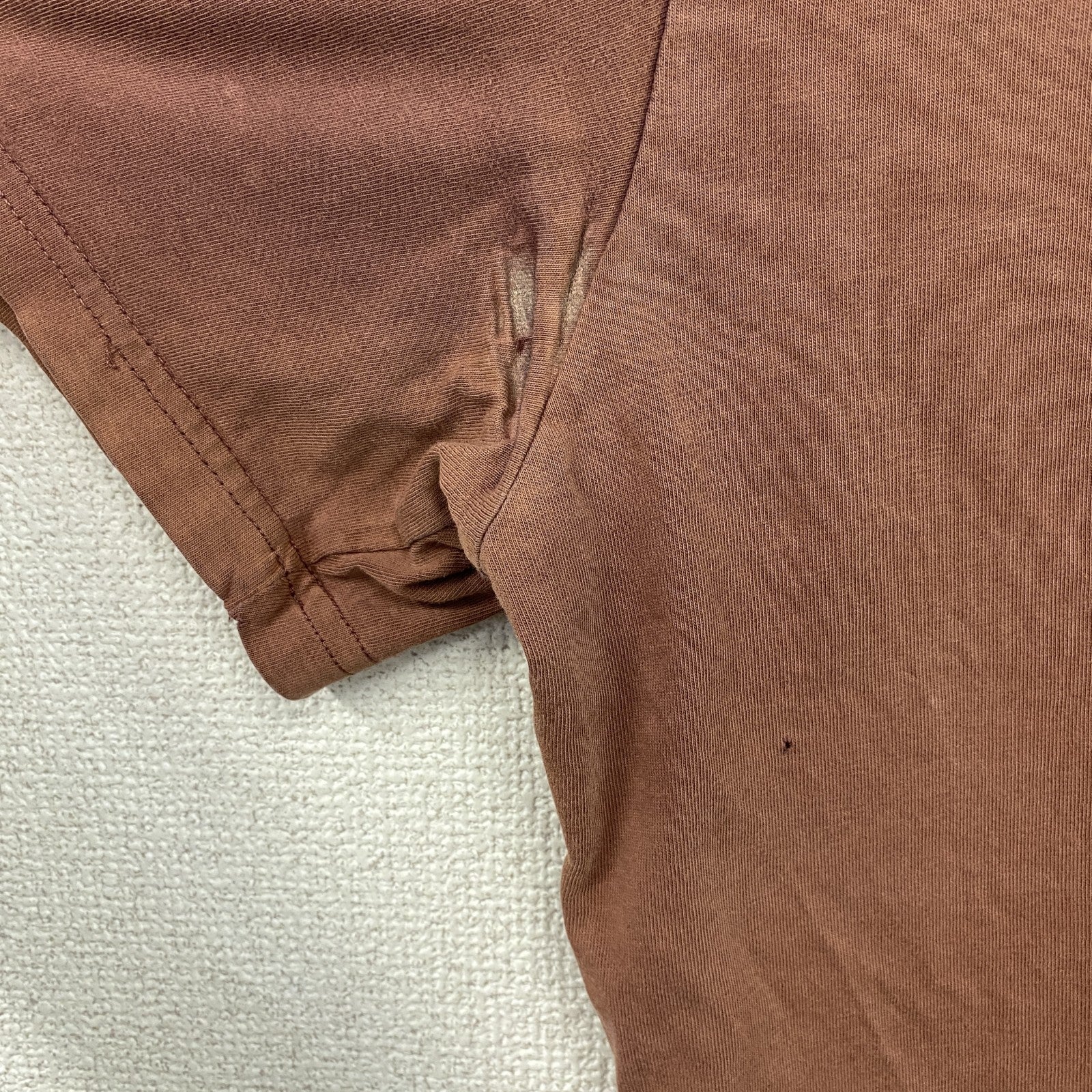 Paul Smith　ポールスミス　半袖プリントTシャツ　GUZZLE　モト・グッツィ　茶色　ブラウン　XLサイズ　古着