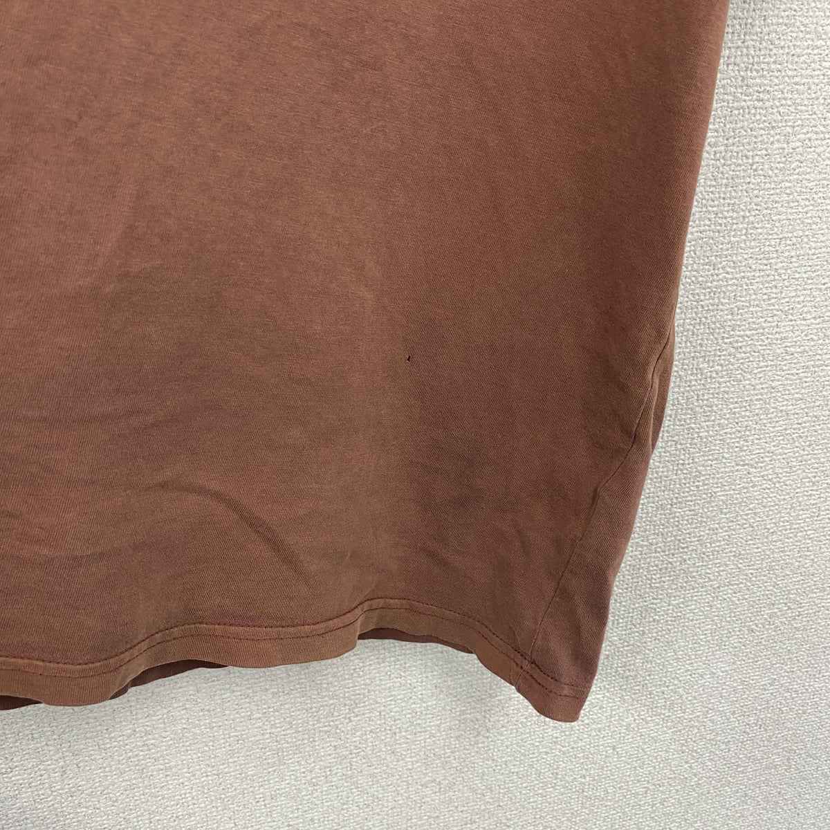 Paul Smith　ポールスミス　半袖プリントTシャツ　GUZZLE　モト・グッツィ　茶色　ブラウン　XLサイズ　古着