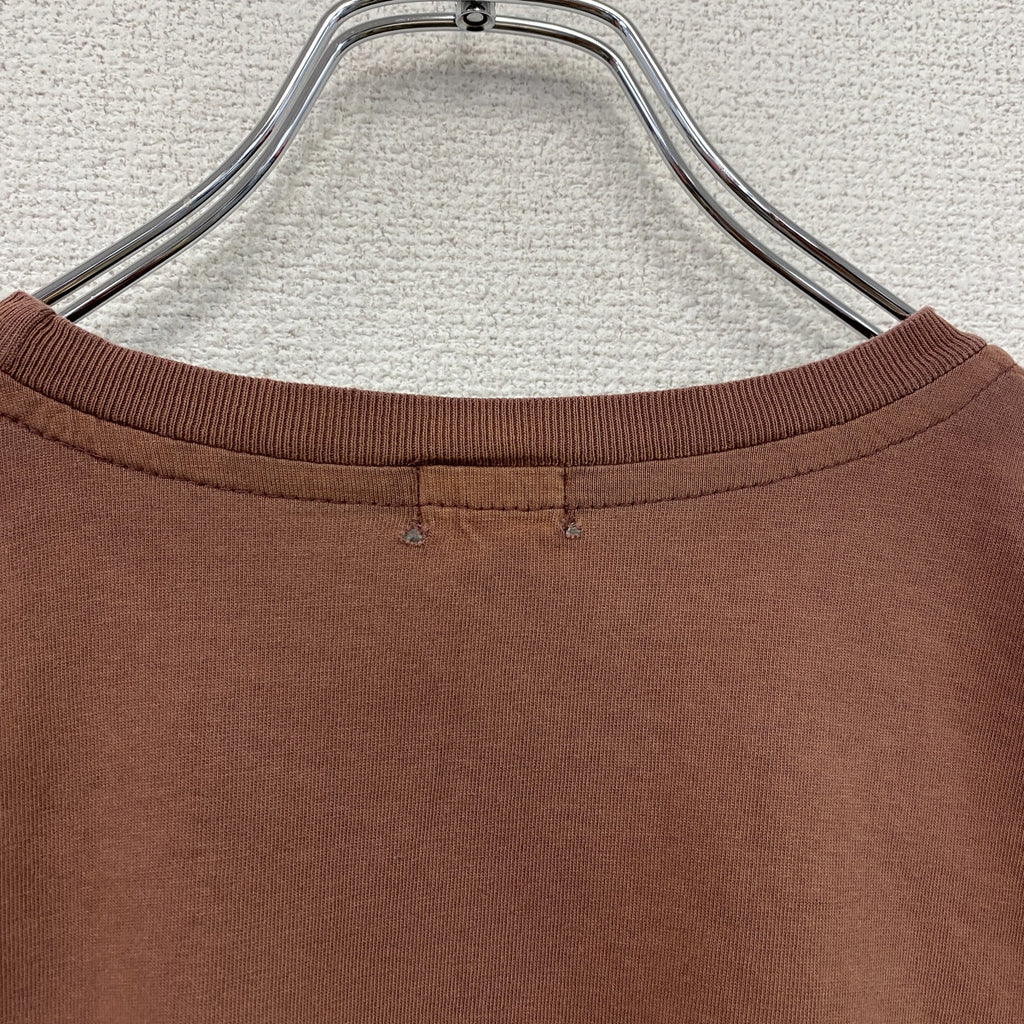 Paul Smith　ポールスミス　半袖プリントTシャツ　GUZZLE　モト・グッツィ　茶色　ブラウン　XLサイズ　古着