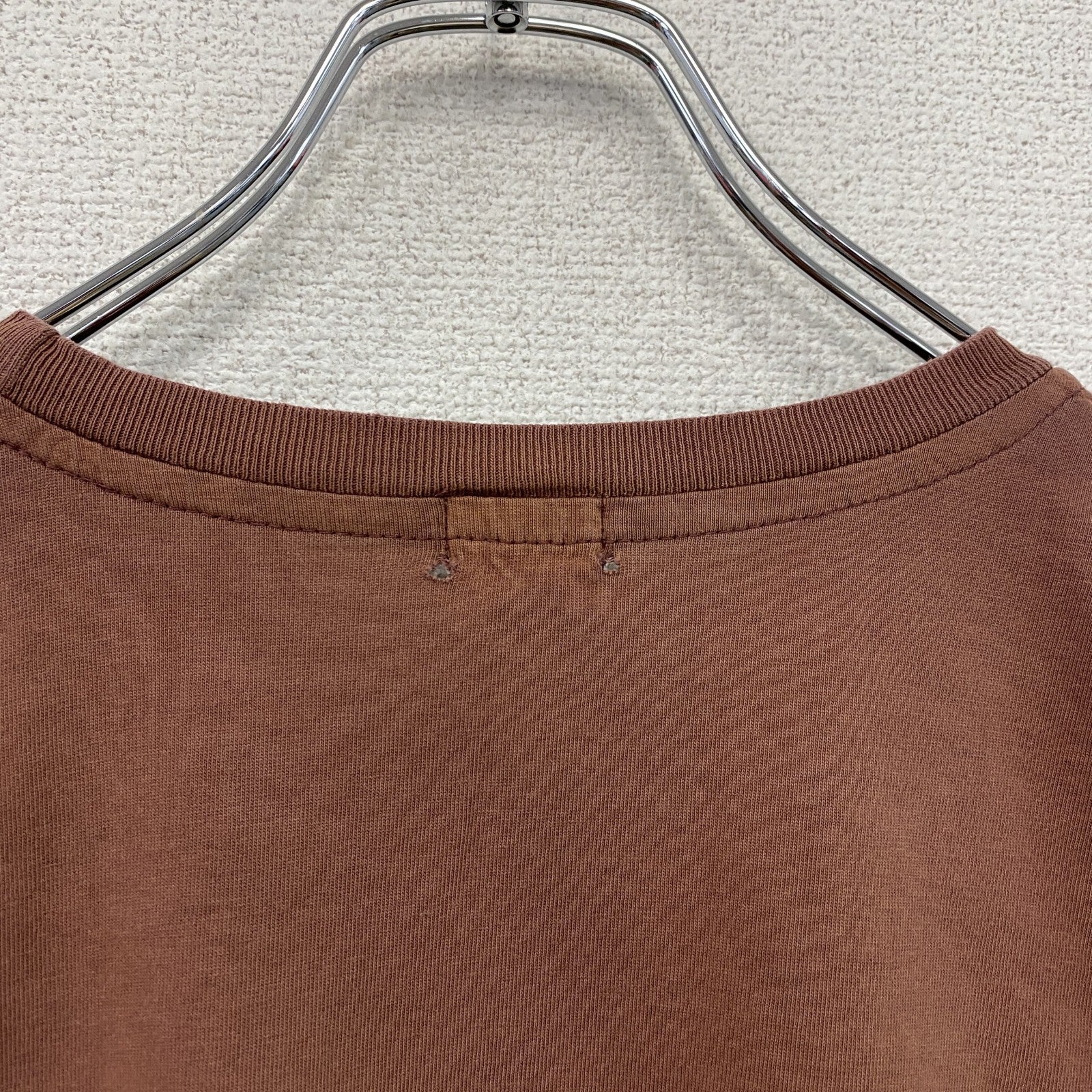 Paul Smith　ポールスミス　半袖プリントTシャツ　GUZZLE　モト・グッツィ　茶色　ブラウン　XLサイズ　古着