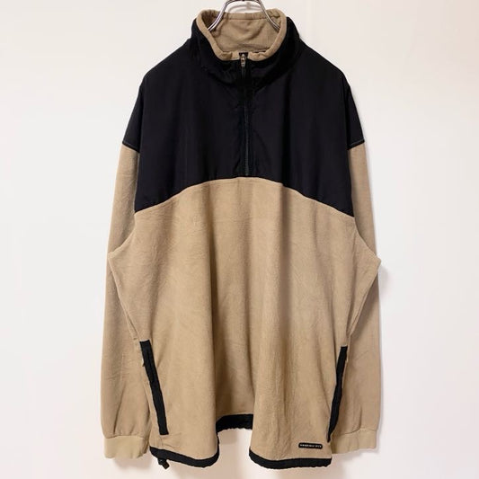 古着 used　NIKE GOLF ナイキゴルフ　長袖ハーフジップフリースジャケット　プルオーバー　ビックシルエット　XXLサイズ