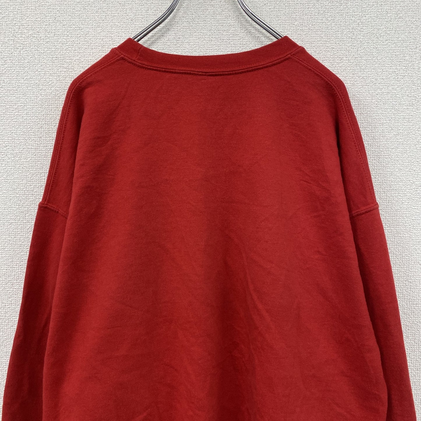 CROSBY COUGARS　スウェット/トレーナー　2連プリント　カレッジタイプ　赤　レッド　