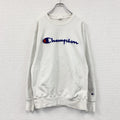 Champion　チャンピオン　リバースウィーブ　スウェット/トレーナー　デカロゴ　単色タグ　復刻　白　ホワイト　Mサイズ　古着