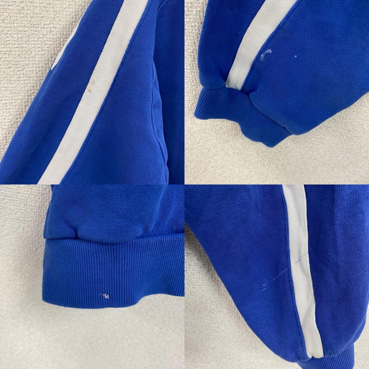 UMBRO　アンブロ　スウェット/トレーナー　刺繡ロゴ　ワンポイント　青　ブルー　2XLサイズ