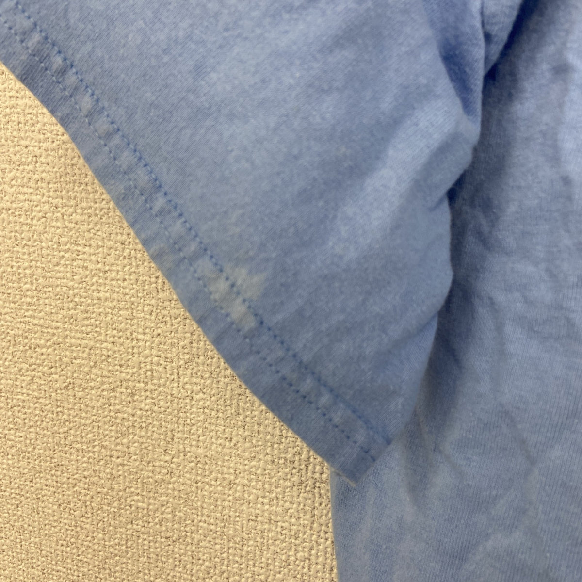 GILDAN ギルダン　半袖プリントデザインTシャツ　フロリダ　クルーネック　レトロ　青　ブルー　Mサイズ　古着