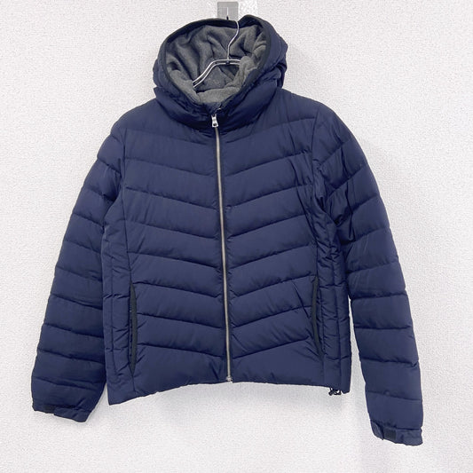 GAP　ギャップ　フルジップダウンジャケット　ダウン80%　紺　ネイビー　Mサイズ