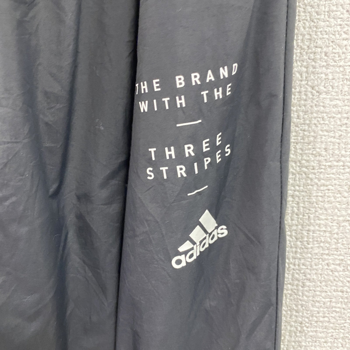 00s　adidas　アディダス　ウィンドハイブリットパンツ　ジャージパンツ　ナイロン　アクティブ　黒　ブラック　Lサイズ　