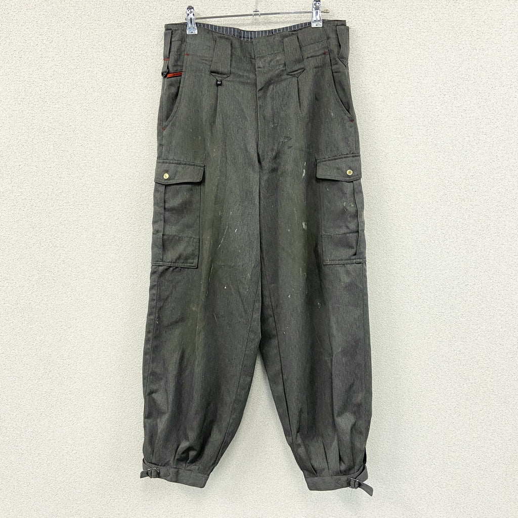 BLACK WOLF ブラックウルフ　ニッカポッカ　カーゴパンツ　バルーンパンツ　灰色　グレー　82サイズ　古着