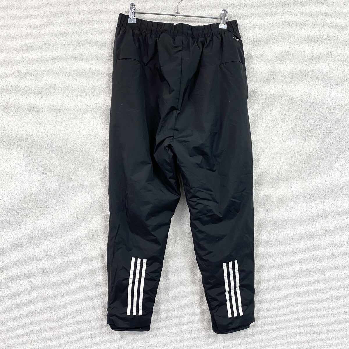 00s　adidas　アディダス　ウィンドハイブリットパンツ　ジャージパンツ　ナイロン　アクティブ　黒　ブラック　Lサイズ　
