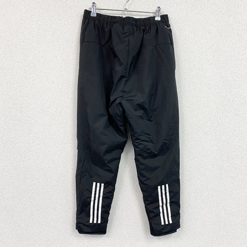 00s　adidas　アディダス　ウィンドハイブリットパンツ　ジャージパンツ　ナイロン　アクティブ　黒　ブラック　Lサイズ　
