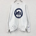 Champion　チャンピオン　リバースウィーブ　スウェット/トレーナー　カレッジプリント　現行　白　ホワイト　Mサイズ　古着