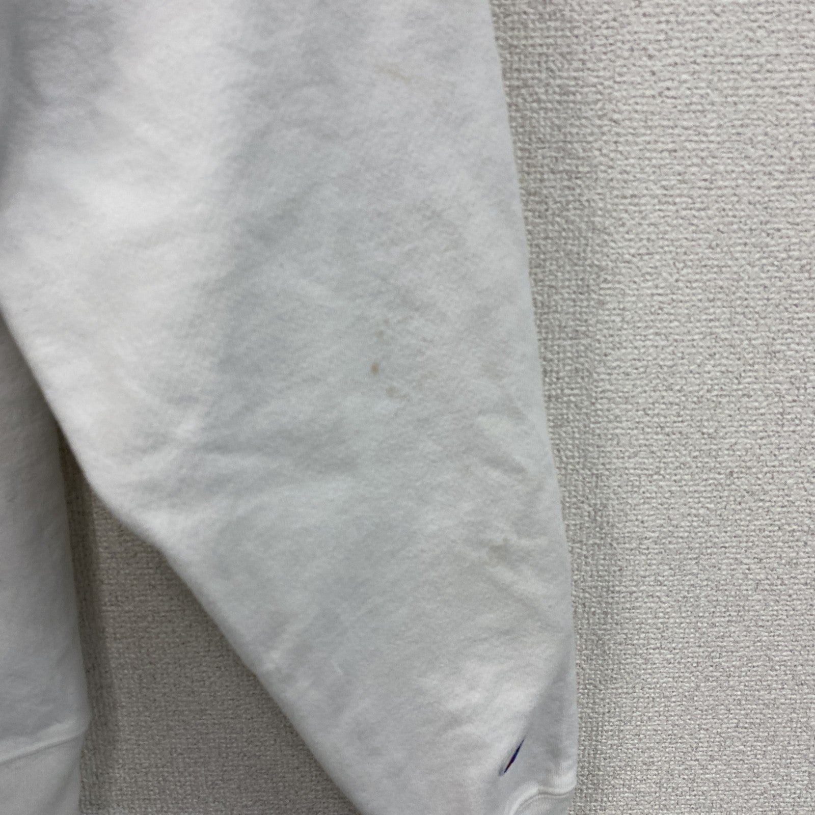 Champion　チャンピオン　リバースウィーブ　スウェット/トレーナー　カレッジプリント　現行　白　ホワイト　Mサイズ　古着