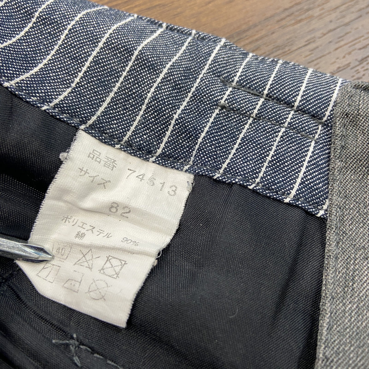 BLACK WOLF ブラックウルフ　ニッカポッカ　カーゴパンツ　バルーンパンツ　灰色　グレー　82サイズ　古着