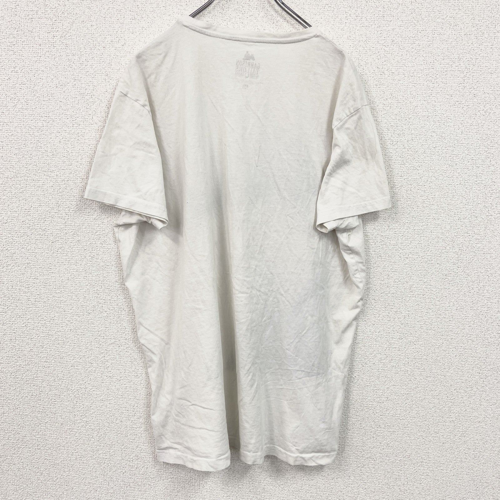 GARRISON TAILORS　ピーキーブラインダーズ　半袖プリントムービーTシャツ　白　ホワイト　2XLサイズ　古着