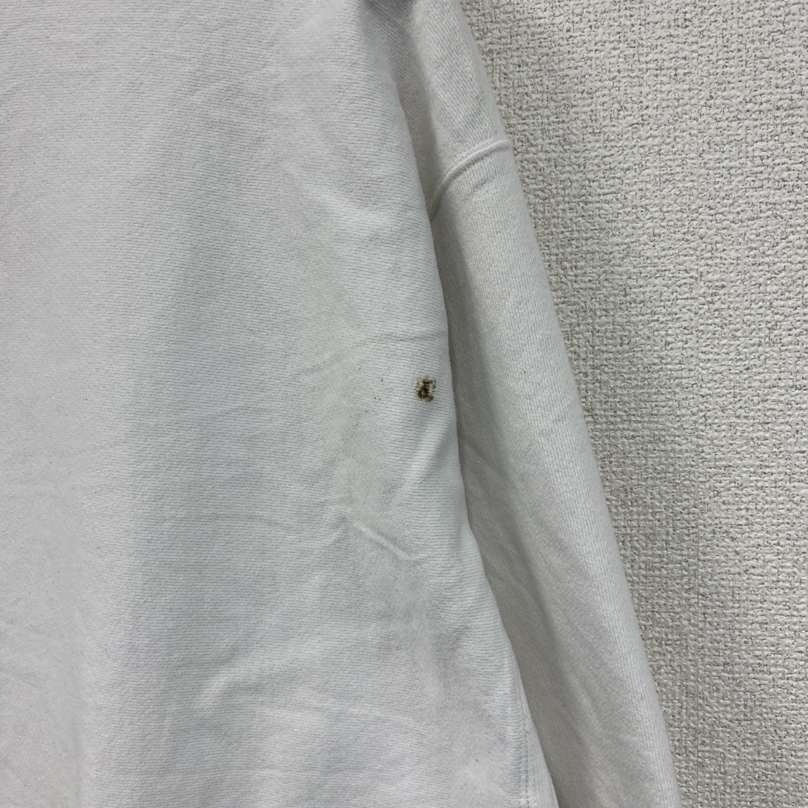 Champion　チャンピオン　リバースウィーブ　スウェット/トレーナー　カレッジプリント　現行　白　ホワイト　Mサイズ　古着