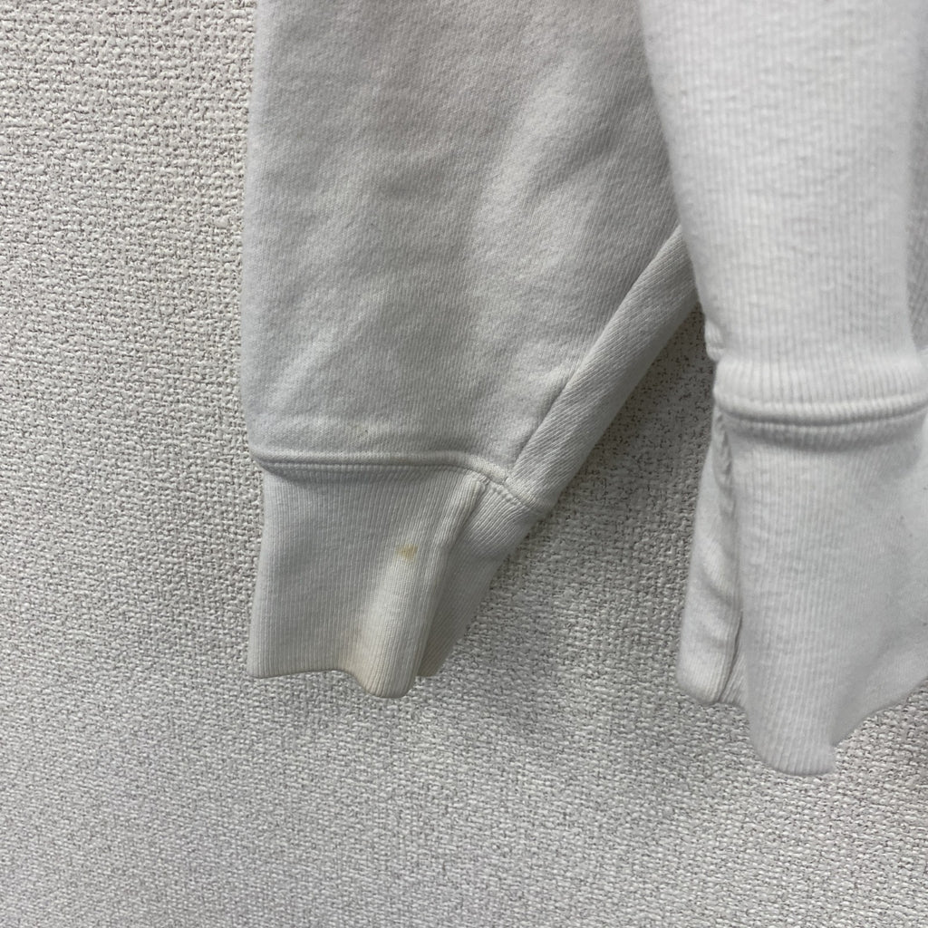 Champion　チャンピオン　リバースウィーブ　スウェット/トレーナー　カレッジプリント　現行　白　ホワイト　Mサイズ　古着