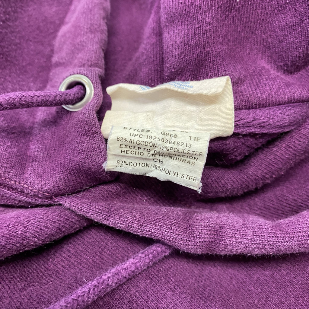 Champion　チャンピオン　リバースウィーブ　スウェットパーカー/フーディー　ヘビーウェイト　現行　紫　パープル　Sサイズ　古着