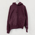 Champion　チャンピオン　リバースウィーブ　スウェットパーカー/フーディー　目無し　現行　ワインレッド　XSサイズ　古着