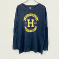 TOMMY HILFIGER　トミーヒルフィガー　長袖Tシャツ/ロンT　紺　ネイビー　XLサイズ カットソー メンズ 古着