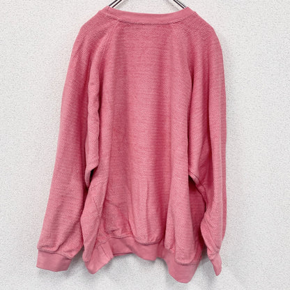 BASIX OF AMERICA　COSTA RICA　スウェット/トレーナー　ラグランスリーブ　ピンク　XLサイズ